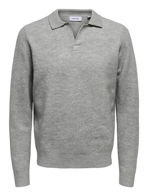 ONLY & SONS Onsraymond Reg 12 Resort Knit ONLY & SONS Grey