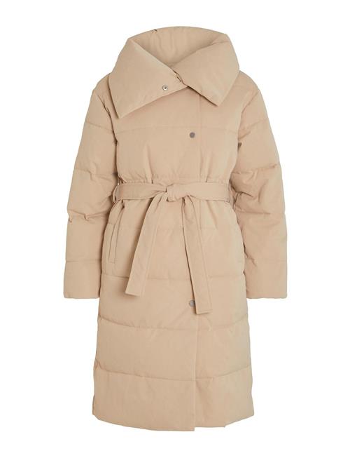 Vila Visulitana L/S New Padded Coat/Pb Vila Beige