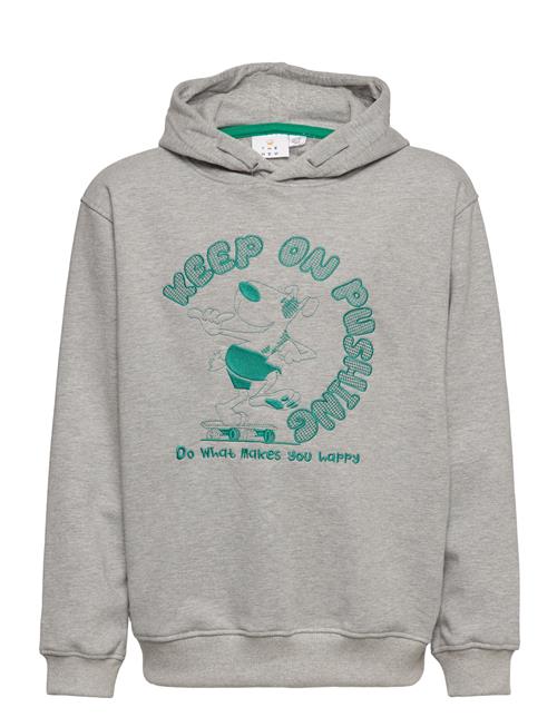 The New Tnhoward Os Hoodie The New Grey