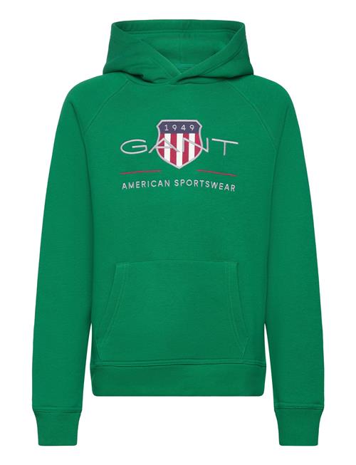 GANT Archive Shield Hoodie GANT Green