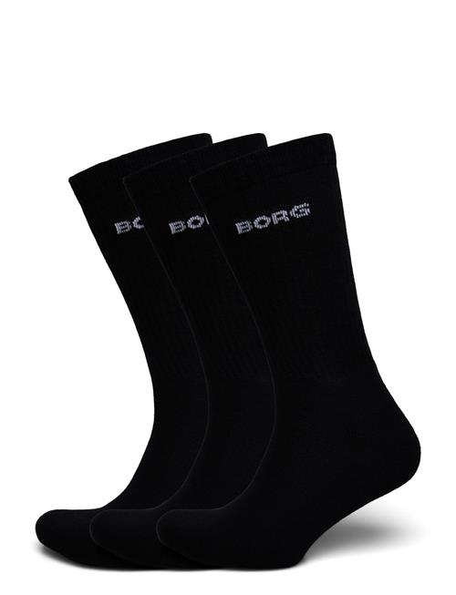 Björn Borg Essential Crew Sock 3P Björn Borg Black