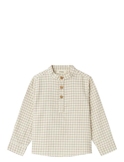 Lil'Atelier Nmmdamieno Ls Loose Shirt Lil Lil'Atelier Beige