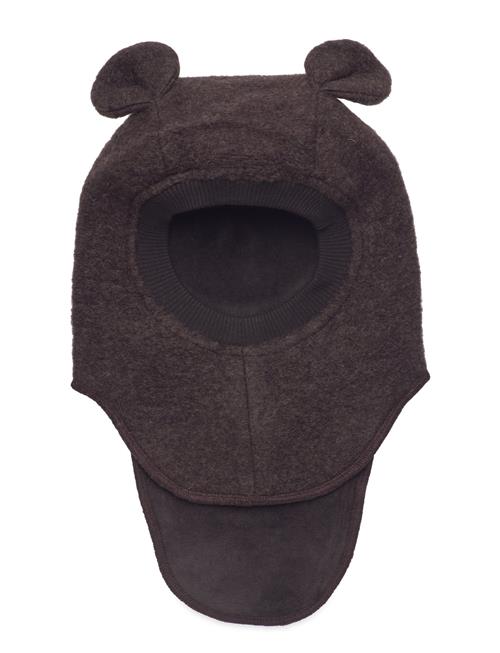 Huttelihut Balaclava Ears Wool Huttelihut Brown