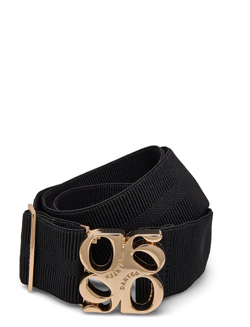 Dante6 D6 Motif Logo Tape Belt Gold Dante6 Black