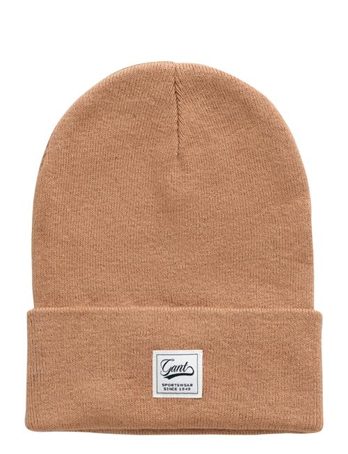 Double Layered Beanie GANT Beige