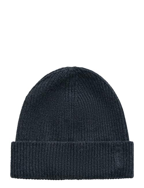 Fine Knitted Wool Beanie GANT Navy