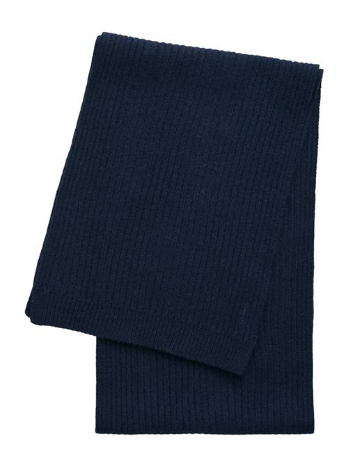 GANT Fine Knit Wool Scarf GANT Navy