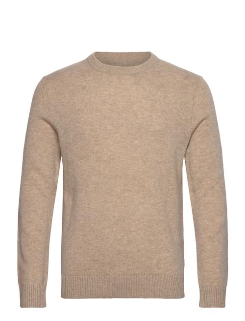 Jack & Jones Jprcclambswool Knit Crew Neck Ln Jack & J S Beige