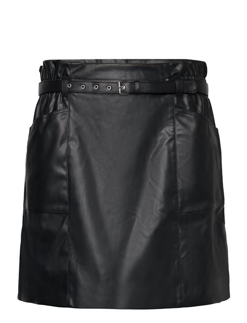 Carheidi Faux Leather Skirt Otw ONLY Carmakoma Black