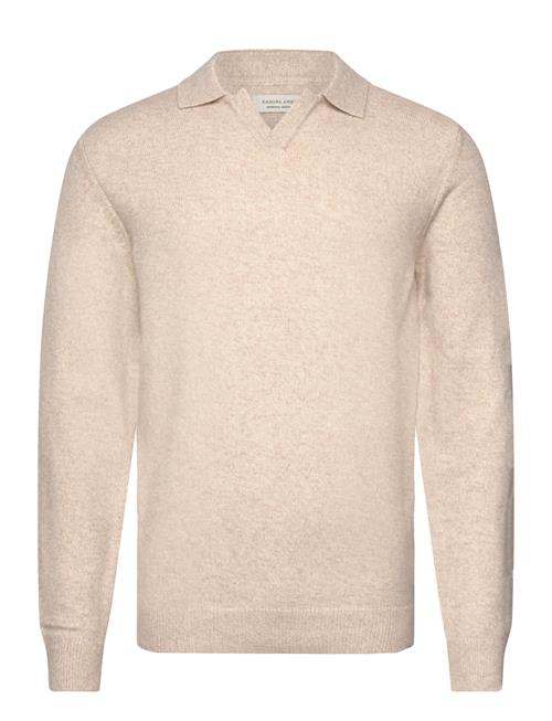 Casual Friday Cfkarl Polo Knit Casual Friday Beige