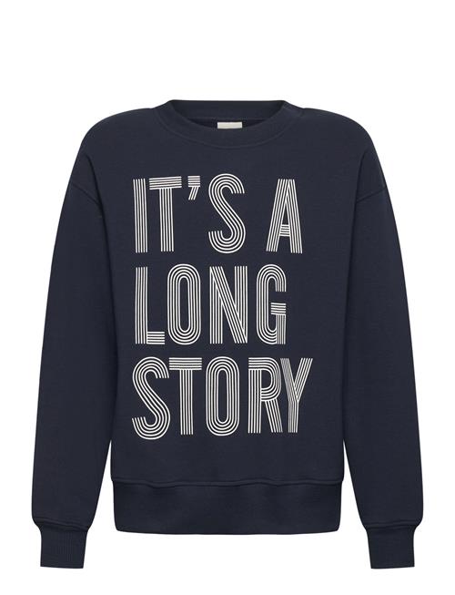 Elysy Sweatshirt Sofie Schnoor Young Navy