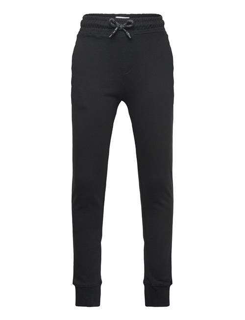 Mango Cotton Jogger-Style Trousers Mango Black