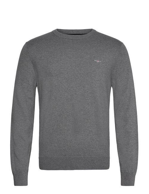 GANT Cotton C-Neck GANT Grey