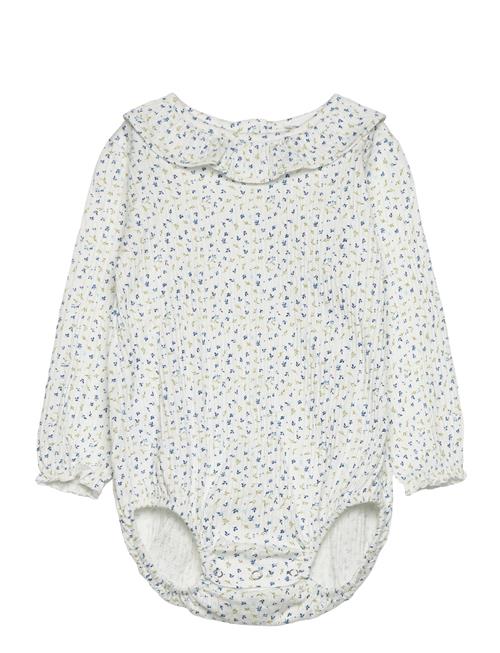 Mango Floral Printed Body Mango White