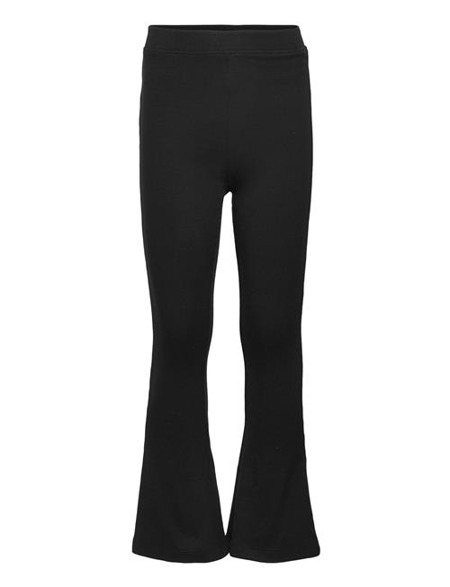 Mango Flared Leggings Mango Black