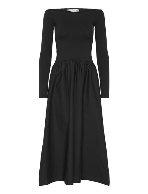 Mango A-Line Dress Mango Black