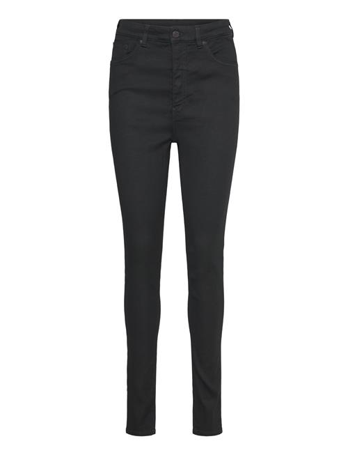 Monki Oki High Waist Tight Jeans Monki Black