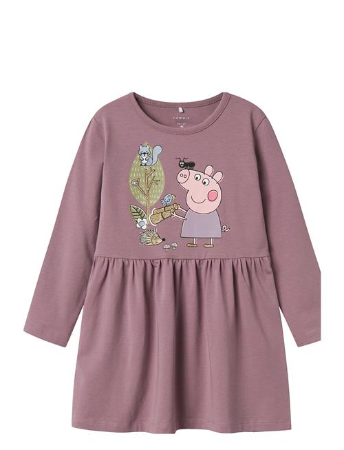 name it Nmfdyffi Peppa Ls Dress Noos Cplg Name It Pink