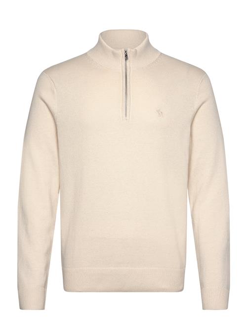 Se Abercrombie & Fitch Anf Mens Sweaters Abercrombie & Fitch Beige ved Booztlet