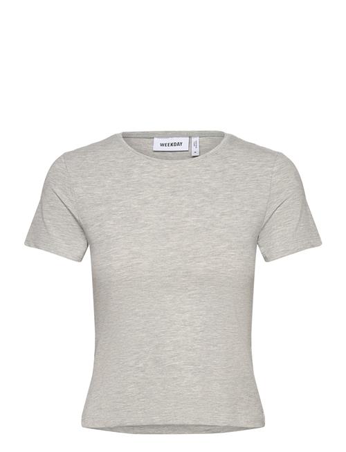 Weekday Slim Fitted Tshirt Weekday Grey