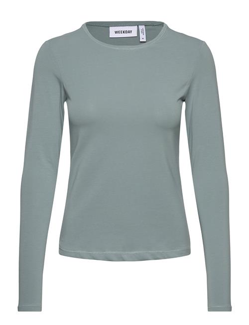 Slim Fitted Long Sleeve Weekday Green