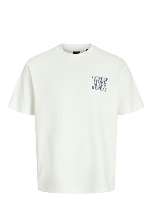 Jack & Jones Jprblajulian Ss Tee Styd Aw24 Jack & J S White