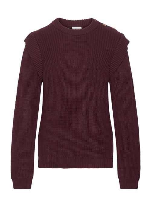 The New Tndaya Knit Pullover The New Burgundy