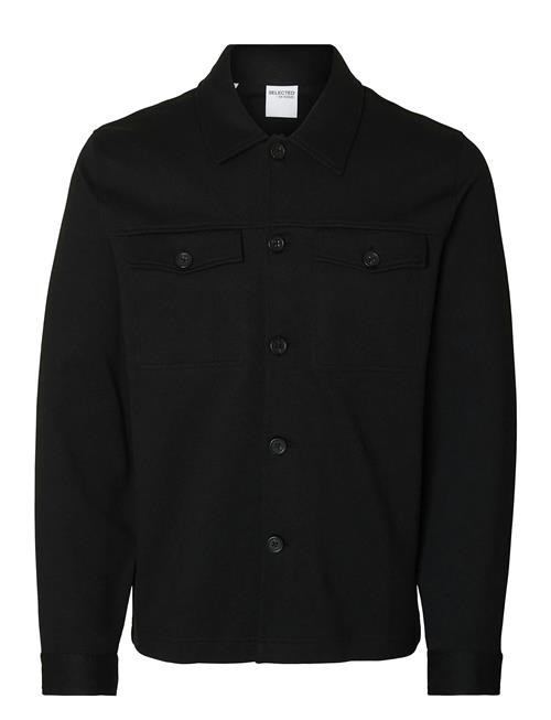 Selected Homme Slhreg-Arne Twill Overshirt Selected Homme Black