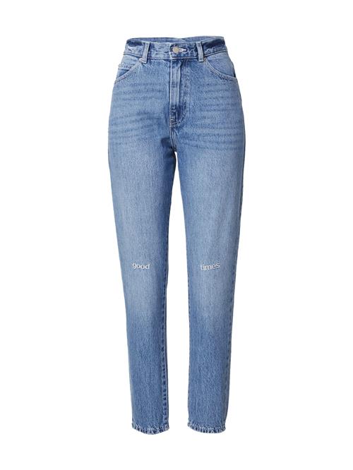 Dr. Denim Jeans 'Nora'  blue denim / hvid