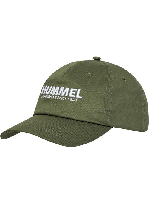 Hummel Sportshætte 'LEGACY CORE'  oliven / hvid