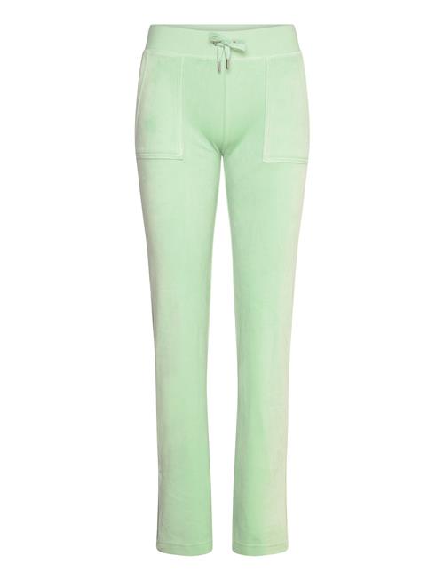 Juicy Couture Del Ray Classic Velour Pant Pocket Design Regatta Juicy Couture Green