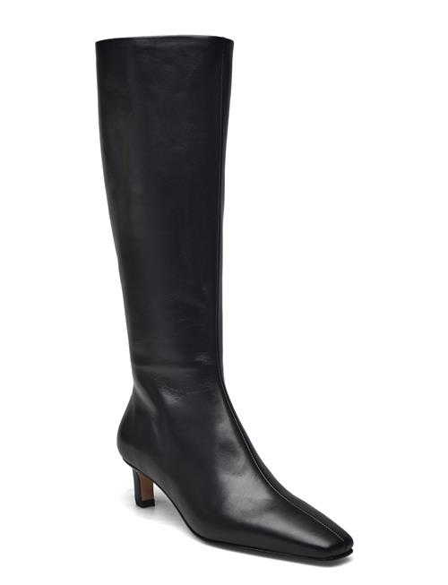 ALOHAS Rory Black Leather Boots ALOHAS Black