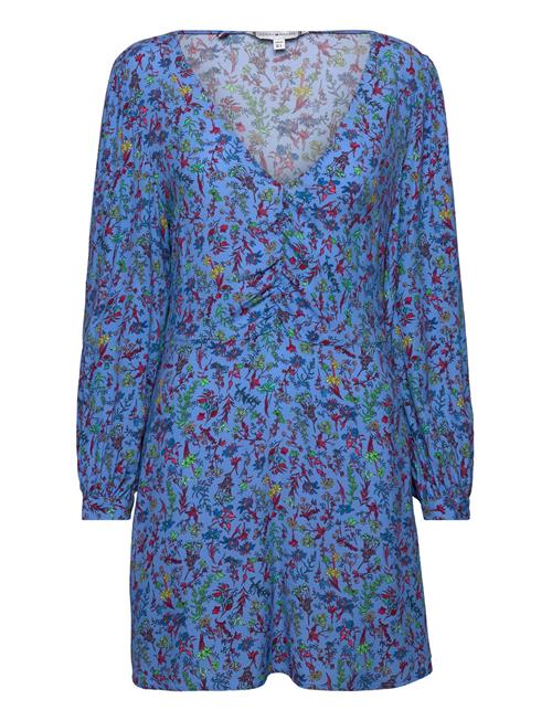 Tommy Hilfiger Vis Floral Short Dress Ls Tommy Hilfiger Blue