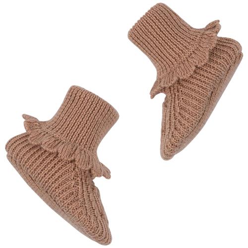 Konges Sløjd Cabby Booties Ahornsukker | Beige | 12-18 months