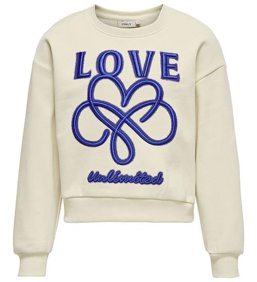 Kids Only Sweatshirt - KogBella - Birch/Love