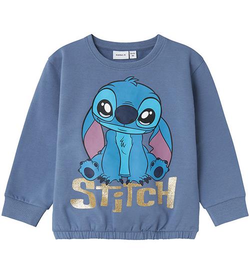 Name It Sweatshirt - NmfNyra - Disney Stitch - Wild Wind m. Prin