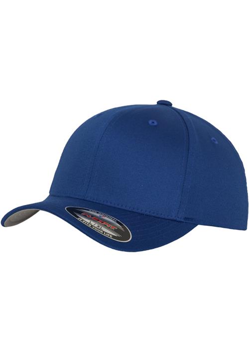 Flexfit Hue 'Flat Visor'  royalblå