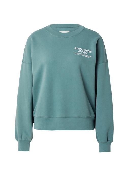 Abercrombie & Fitch Sweatshirt  oliven / hvid