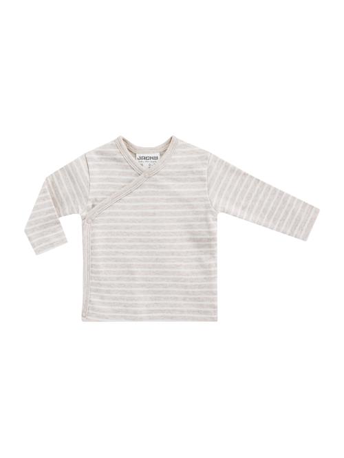 JACKY Shirts 'BABY ON TOUR'  beige-meleret / hvid