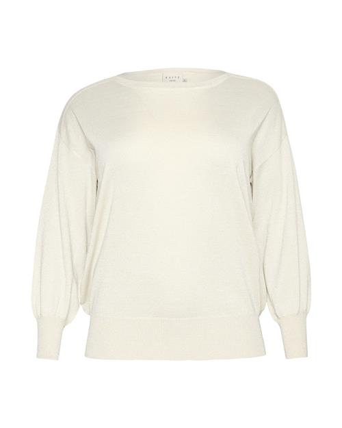 KAFFE CURVE Pullover 'KC Regitta'  hvid