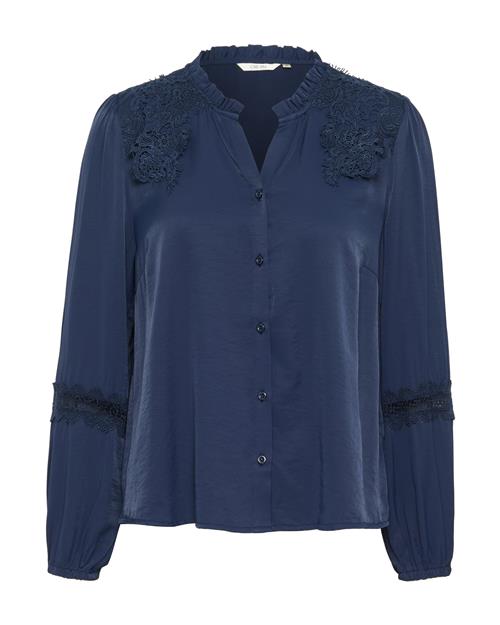 Se Cream Bluse 'Luna'  blå / navy ved About You