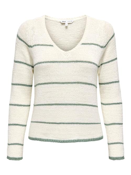 ONLY Pullover 'ONLGeena'  kiwi / naturhvid