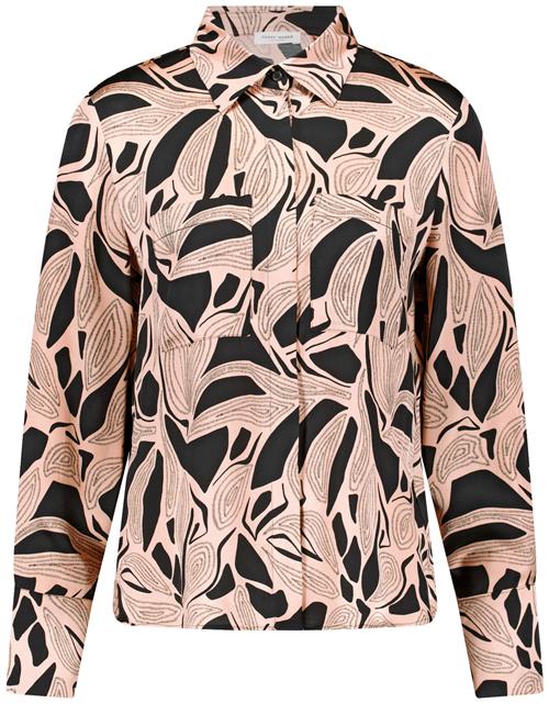 GERRY WEBER Bluse  beige / sort