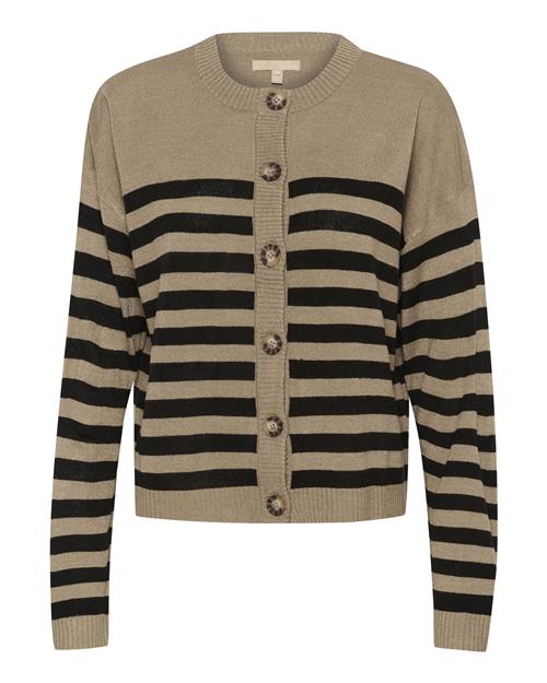 CULTURE Cardigan 'Bay'  beige / sort