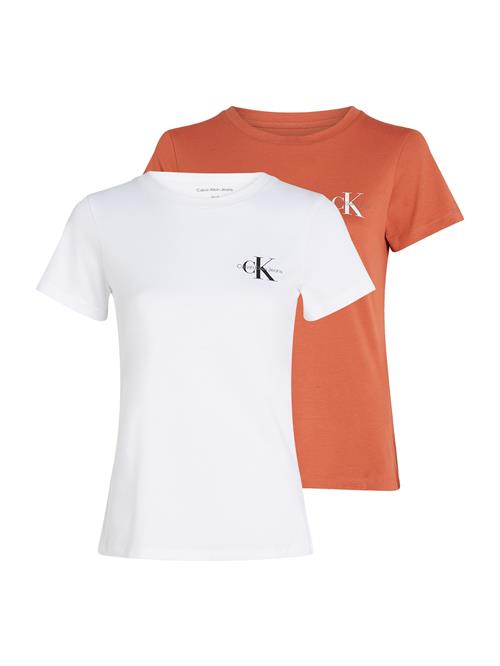 Calvin Klein Jeans Shirts  grå / orange / sort / hvid