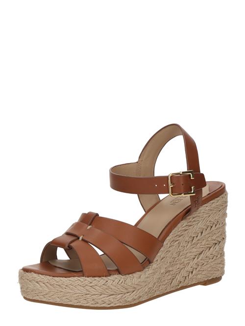 Lauren Ralph Lauren Sandaler 'SOFFIA ESPDR-ESPADRILLES-WEDGE'  brun