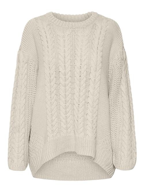 VERO MODA Pullover 'SVEACABLE'  sand