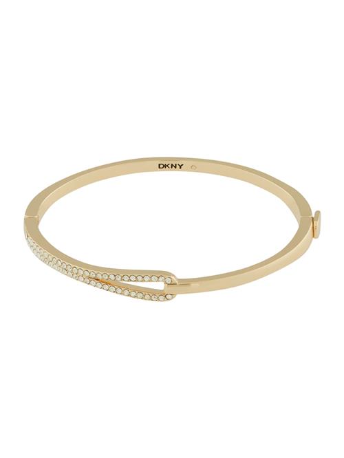 DKNY Armbånd 'PAVE BANGLE'  guld / transparent