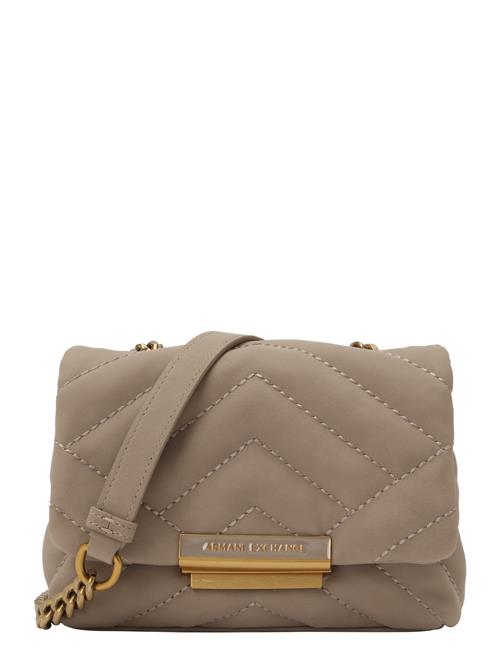 ARMANI EXCHANGE Skuldertaske 'VICTORIA NABUK'  taupe