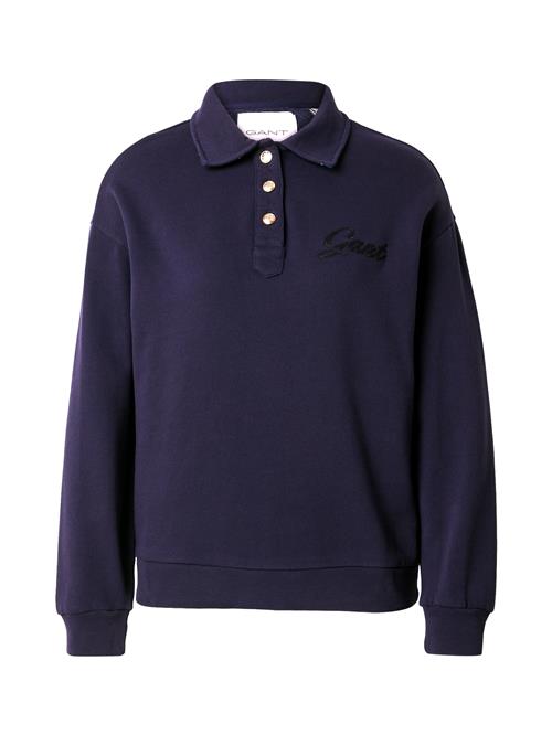 GANT Sweatshirt  marin / sort